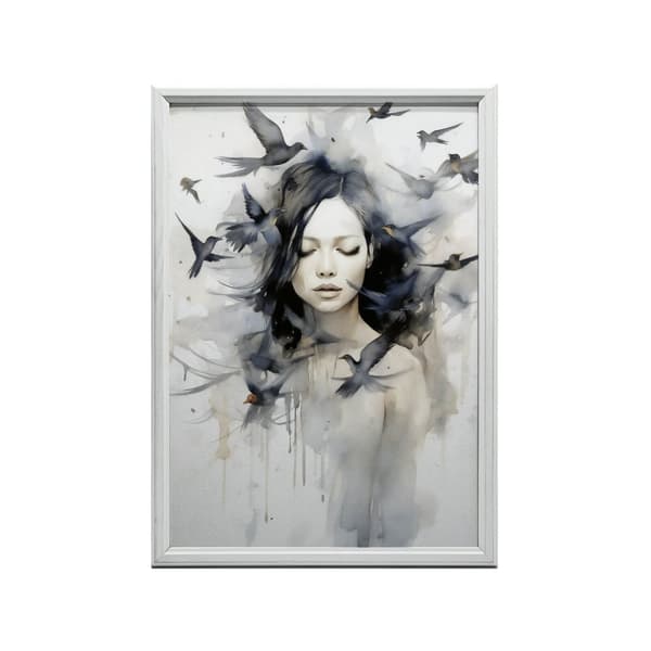 Birds and Soul Birds and Soul, 60x90 cm, oinramad, 230 gsm matt papper