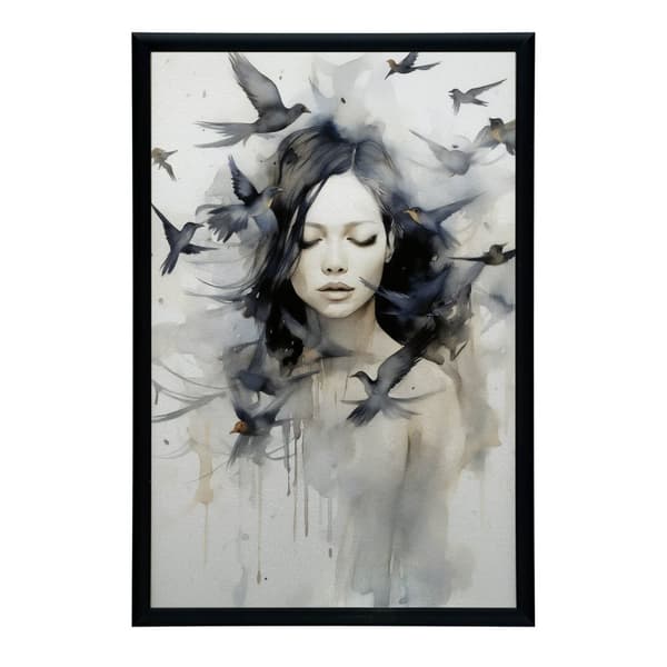 Birds and Soul Birds and Soul, 60x90 cm, oinramad, 230 gsm matt papper