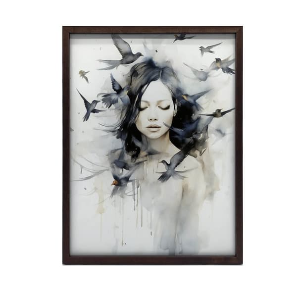 Birds and Soul Birds and Soul, 60x90 cm, oinramad, 230 gsm matt papper