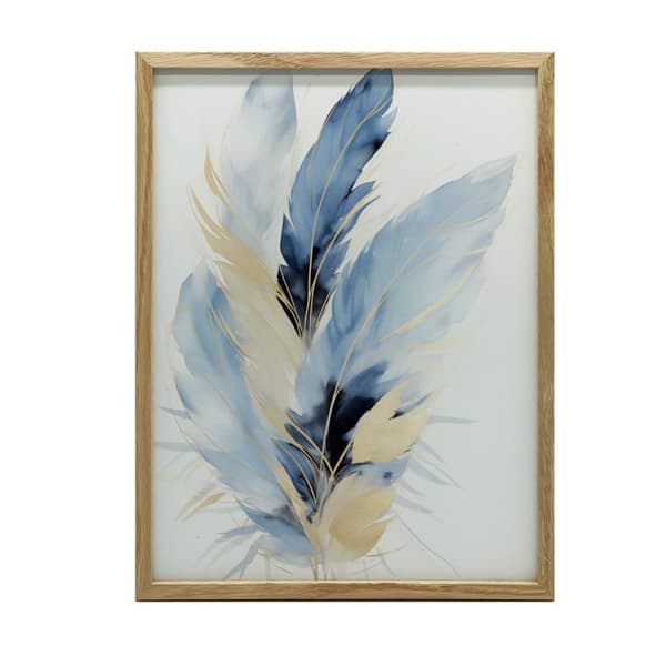 Elegance of Feathers Elegance of Feathers, 60x90 cm, svart aluminiumram, 230 gsm matt papper