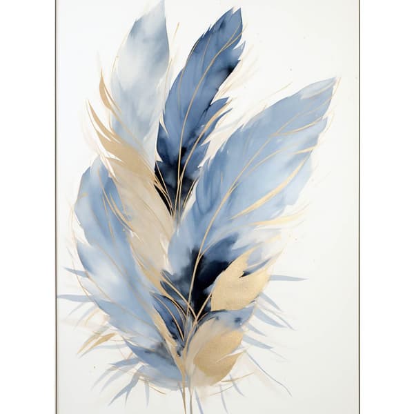 Elegance of Feathers Elegance of Feathers, 70x100 cm, mörkbrun träram, 230 gsm matt papper