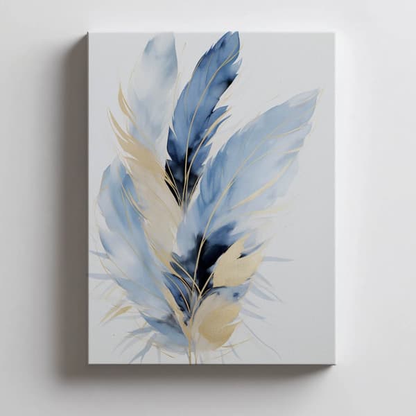 Elegance of Feathers Elegance of Feathers, 70x100 cm, mörkbrun träram, 230 gsm matt papper