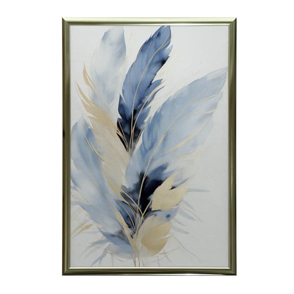 Elegance of Feathers Elegance of Feathers, 70x100 cm, mörkbrun träram, 230 gsm matt papper