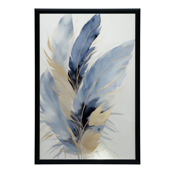Elegance of Feathers Elegance of Feathers, 70x100 cm, mörkbrun träram, 230 gsm matt papper