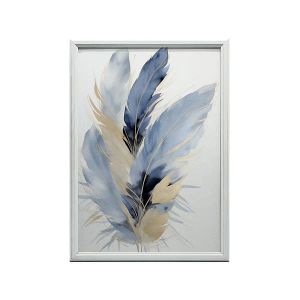Elegance of Feathers Elegance of Feathers, 70x100 cm, mörkbrun träram, 230 gsm matt papper