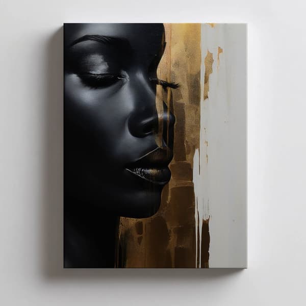 Golden Power Golden Power, 50x70 cm, uindrammet, premium lærred på båre