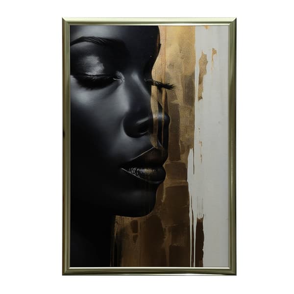 Golden Power Golden Power, 50x70 cm, uindrammet, premium lærred på båre