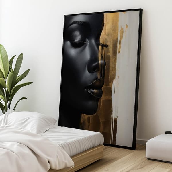 Golden Power Golden Power, 60x90 cm, guld aluminiumram, 230 gsm matt papper
