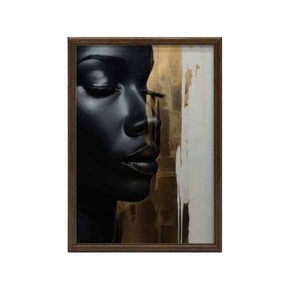 Golden Power Golden Power, 60x90 cm, guld aluminiumram, 230 gsm matt papper