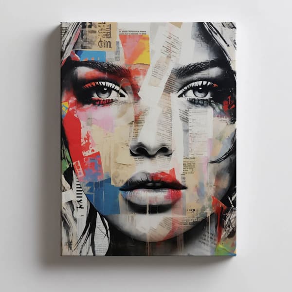 Mosaic of Emotions Mosaic of Emotions, 50x70 cm, sort aluminiumsramme, 230 gsm mat papir