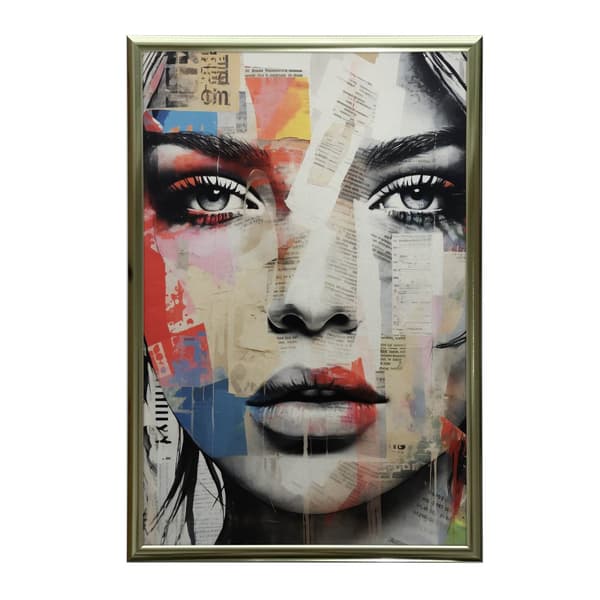 Mosaic of Emotions Mosaic of Emotions, 50x70 cm, sort aluminiumsramme, 230 gsm mat papir