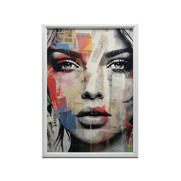 Mosaic of Emotions Mosaic of Emotions, 50x70 cm, sort aluminiumsramme, 230 gsm mat papir