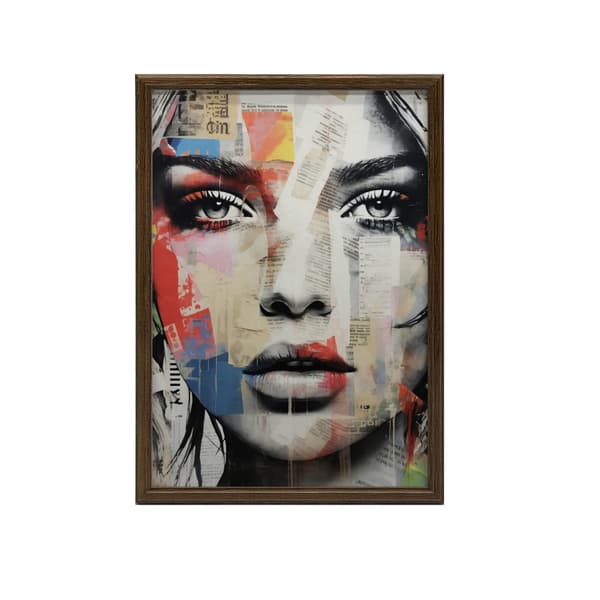 Mosaic of Emotions Mosaic of Emotions, 50x70 cm, sort aluminiumsramme, 230 gsm mat papir