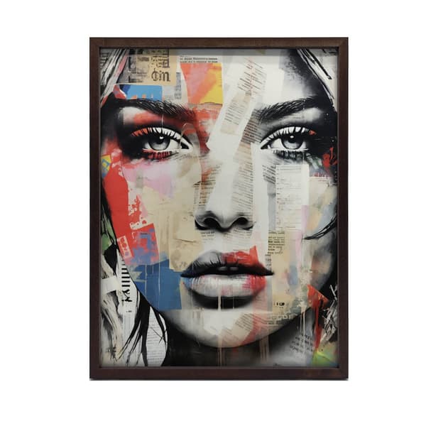 Mosaic of Emotions Mosaic of Emotions, 50x70 cm, sort aluminiumsramme, 230 gsm mat papir