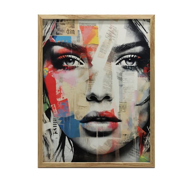 Mosaic of Emotions Mosaic of Emotions, 50x70 cm, sort aluminiumsramme, 230 gsm mat papir