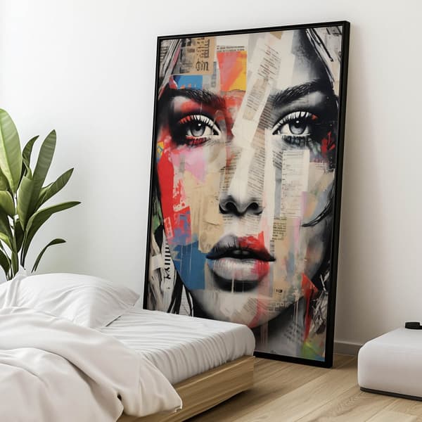 Mosaic of Emotions Mosaic of Emotions, 70x100 cm, sort aluminiumsramme, 230 gsm mat papir