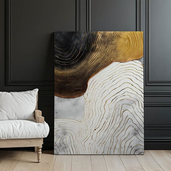 Golden Elegance Golden Elegance, 40x50 cm, gylden aluminiumsramme, 230 gsm mat papir