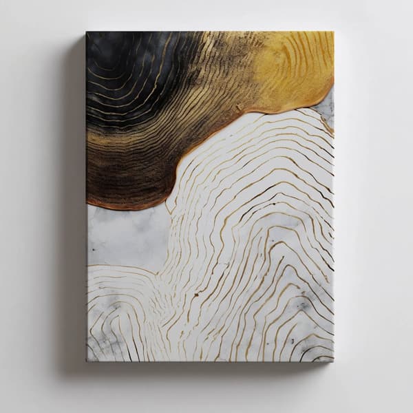 Golden Elegance Golden Elegance, 50x70 cm, gylden aluminiumsramme, 230 gsm mat papir