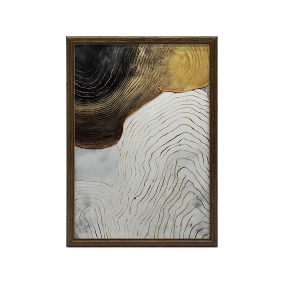 Golden Elegance Golden Elegance, 50x70 cm, gylden aluminiumsramme, 230 gsm mat papir
