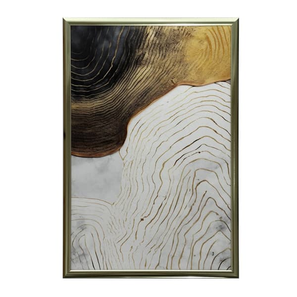 Golden Elegance Golden Elegance, 50x70 cm, gylden aluminiumsramme, 230 gsm mat papir