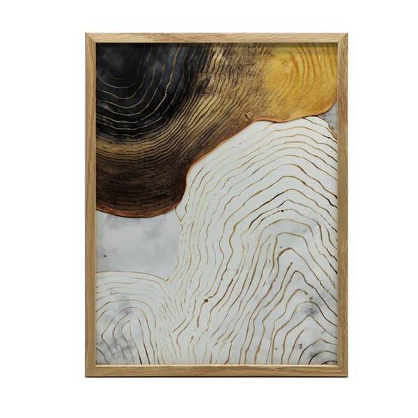 Golden Elegance Golden Elegance, 70x100 cm, sort aluminiumsramme, 230 gsm mat papir