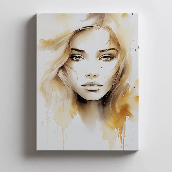 Mysterious Beauty Mysterious Beauty, 30x40 cm, lys egetræsramme, 230 gsm mat papir