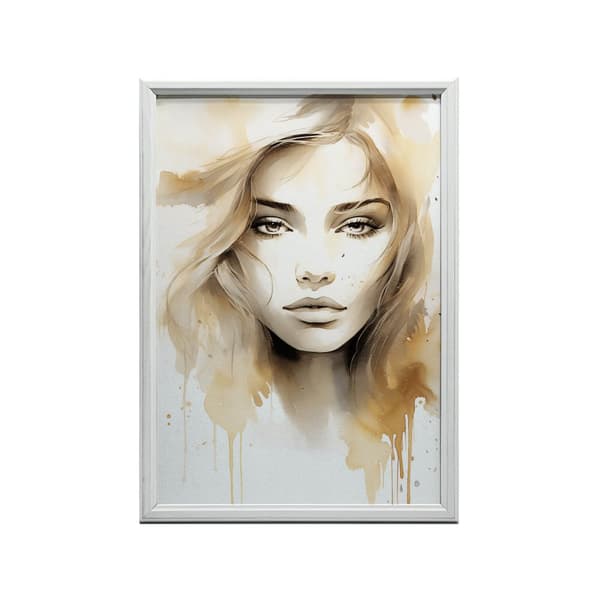 Mysterious Beauty Mysterious Beauty, 30x40 cm, lys egetræsramme, 230 gsm mat papir