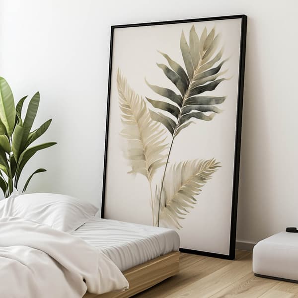 Eksotiske palmer Eksotiske palmetræer, 50x70 cm, uindrammet, 230 gsm mat papir