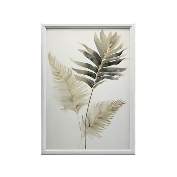 Exotiska palmer Exotiska palmer, 40x50 cm, svart aluminiumram, 230 gsm matt papper