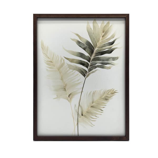 Exotiska palmer Exotiska palmer, 50x70 cm, svart aluminiumram, 230 gsm matt papper