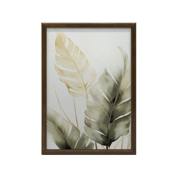 Green Oasis Green Oasis, 70x100 cm, guld aluminiumsramme, 230 gsm mat papir