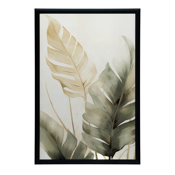 Green Oasis Green Oasis, 70x100 cm, guld aluminiumsramme, 230 gsm mat papir