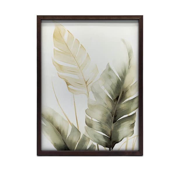 Green Oasis Green Oasis, 70x100 cm, guld aluminiumsramme, 230 gsm mat papir