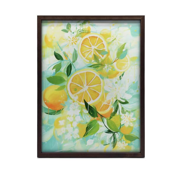 Refreshing Oranges Refreshing Oranges, 30x40 cm, guld aluminiumsramme, 230 gsm mat papir