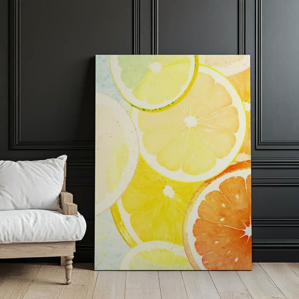 Citrus Berlock Citrus Berlock, 70x100 cm, ljus ekträram, 230 gsm matt papper