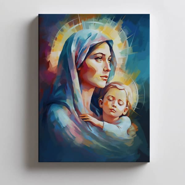 Mother's Love Mother's Love, 70x100 cm, guld aluminiumram, 230 gsm matt papper