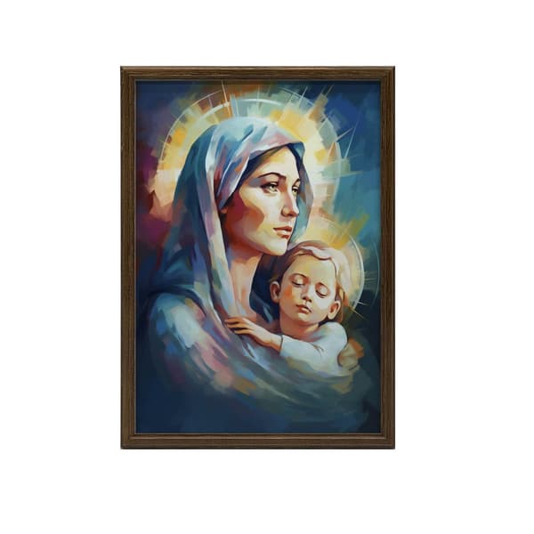 Mother's Love Mother's Love, 70x100 cm, guld aluminiumram, 230 gsm matt papper