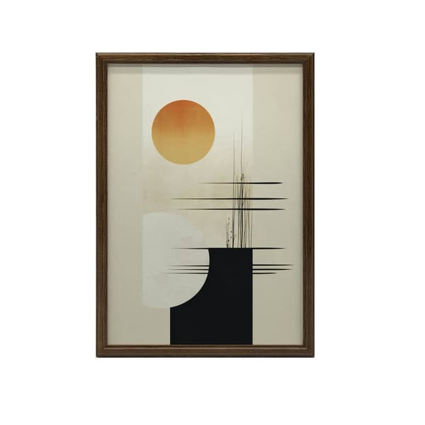 Minimalismi ja luonto Minimalismi ja luonto, 30x40 cm, kultainen alumiinikehys, 230 gsm mattapaperi