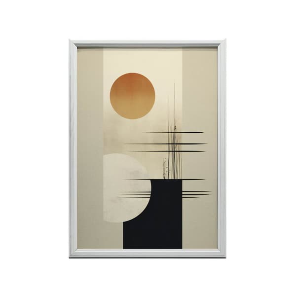 Minimalismi ja luonto Minimalismi ja luonto, 30x40 cm, kultainen alumiinikehys, 230 gsm mattapaperi
