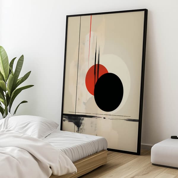 Kontrastcirkler Kontrastcirkler, 70x100 cm, uindrammet, 230 gsm mat papir