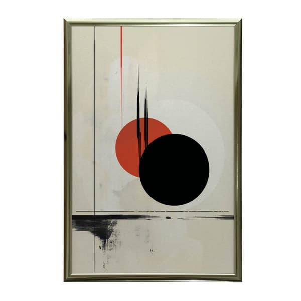 Kontrastcirkler Kontrastcirkler, 70x100 cm, uindrammet, 230 gsm mat papir