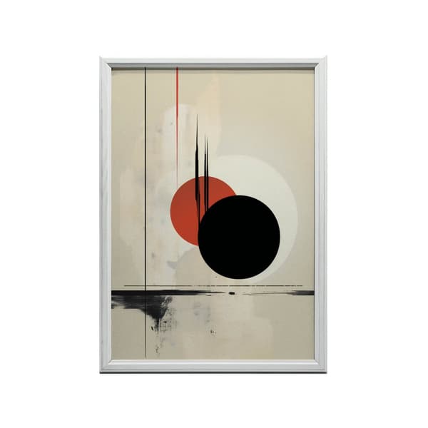 Kontrastcirkler Kontrastcirkler, 70x100 cm, uindrammet, 230 gsm mat papir