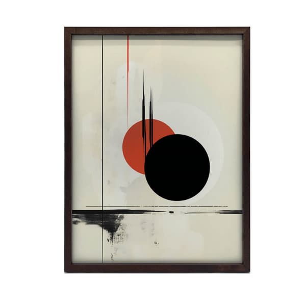 Kontrastcirkler Kontrastcirkler, 70x100 cm, uindrammet, 230 gsm mat papir