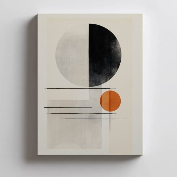 Geometric Abstraction Geometric Abstraction, 30x40 cm, lys egetræsramme, 230 gsm mat papir