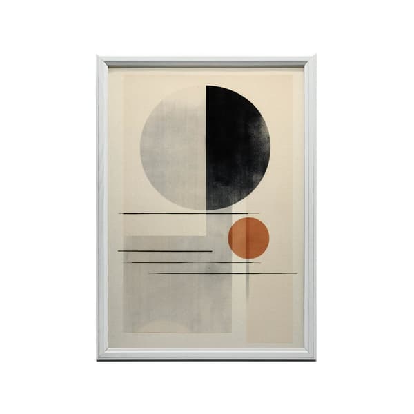 Geometric Abstraction Geometric Abstraction, 30x40 cm, lys egetræsramme, 230 gsm mat papir