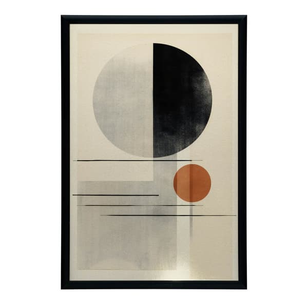 Geometric Abstraction Geometric Abstraction, 30x40 cm, lys egetræsramme, 230 gsm mat papir