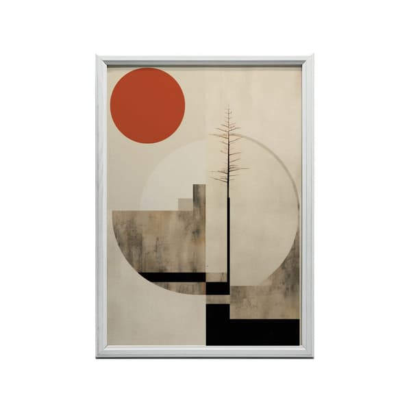 Harmony of Minimalism Harmony of Minimalism, 50x70 cm, guld aluminiumsramme, 230 gsm mat papir