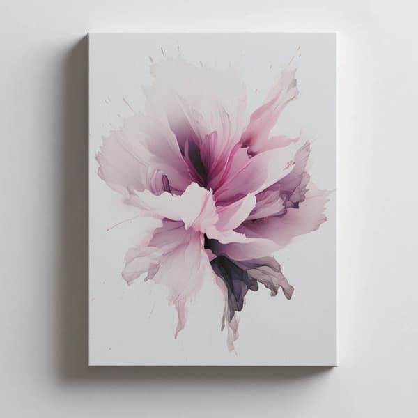 Subtle Touch of Flower Subtle Touch of Flower, 40x50 cm, sort aluminiumsramme, 230 gsm mat papir