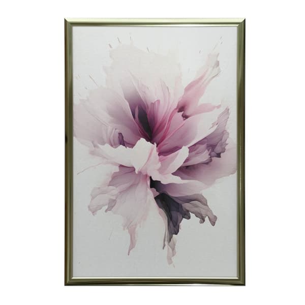Subtle Touch of Flower Subtle Touch of Flower, 40x50 cm, sort aluminiumsramme, 230 gsm mat papir