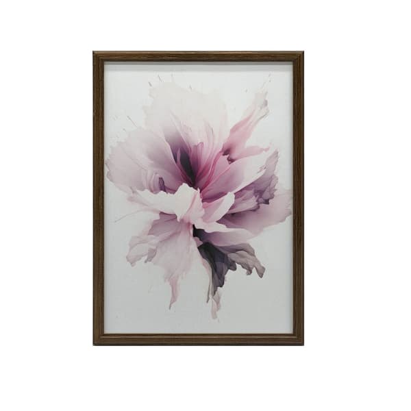 Subtle Touch of Flower Subtle Touch of Flower, 40x50 cm, sort aluminiumsramme, 230 gsm mat papir